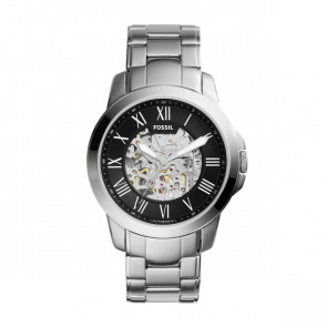 Fossil watch strap ME3103 Metal Silver 22mm